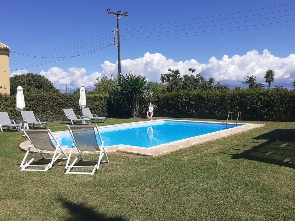 Three Villas with Pool - Pool View
